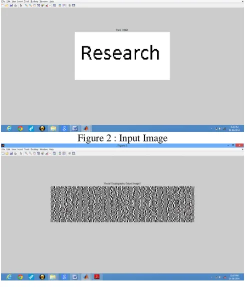 Figure 3: Result Image  Here figure 3 is showing the input image and figure 3 is showing the result encrypted image