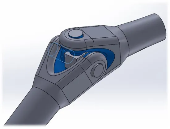 Figure 2.2: Y-yoke universal joint 