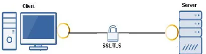Fig 1.The SOAP message will be encrypted and decrypted one time during the supports end-to-end communications process 