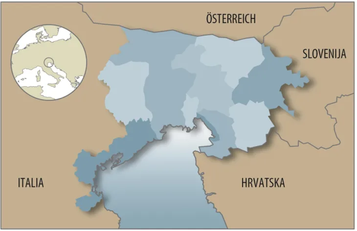 Figure 1: Map of the Programme area 