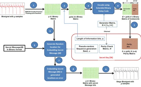 Figure 2.3: Overall View of Embedding Procedure