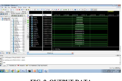 FIG. 9. OUTPUT DATA 