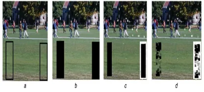 Fig. 8 Blur invariance achieved with K = 2, 3, …, 6 for a single test image 