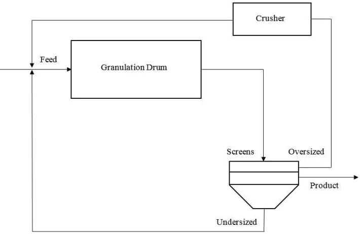 Figure 2-4: Fertilizer manufacturing process schematic. 