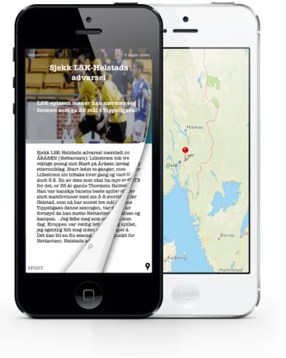 Figure 2.1: iPhone application