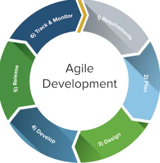 Figure 2.3: Process of Agile by [26].