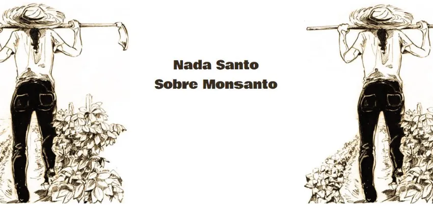 Figure 3: Image from the website of Nada Santo Sobre Monsanto. (Source: 