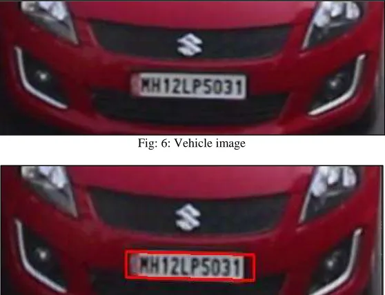 Fig: 6: Vehicle image  