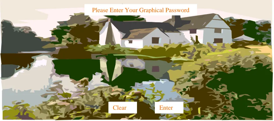 FIGURE 2: PROPOSED COLORED PICTURE PASSWORD SCHEME  