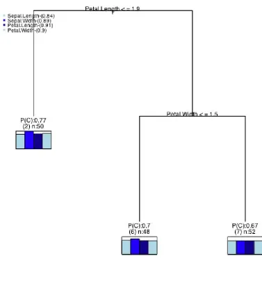 Figure 28: Local MCT on the iris dataset.  