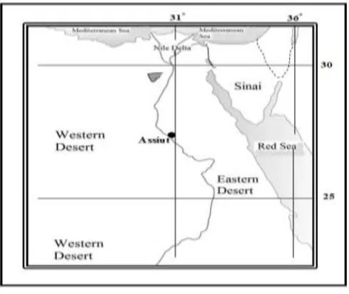 Figure 2:Assiutgeomorphology Map. 