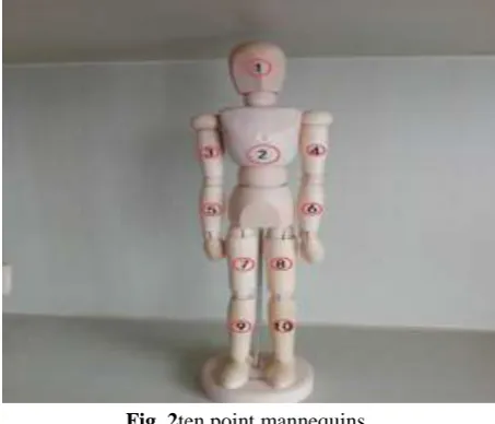 Fig. 2ten point mannequins 