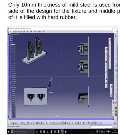 Fig 10. Othographical views of fixture 