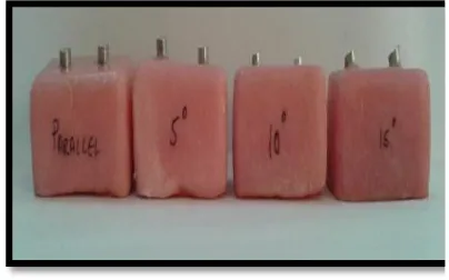 Table 4: Comparison of four materials in 15 degree condition 