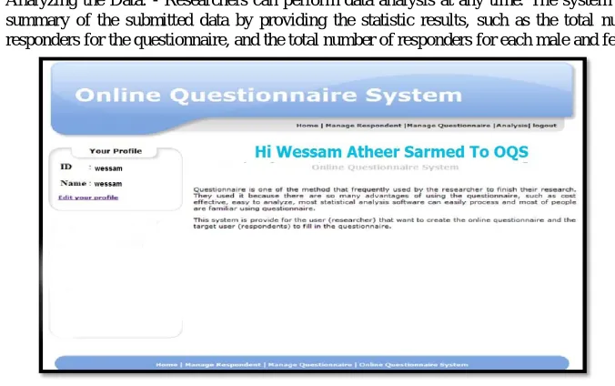 TABLE 1 TOOLS USED IN DEVELOPING THE QQS SYSTEM