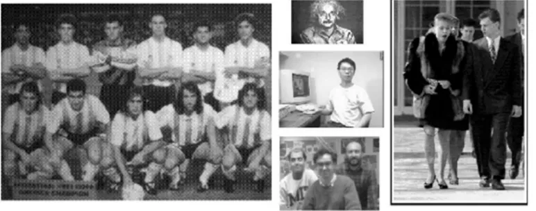 Figure 2 Sample images in Sung and Poggio’s data set 