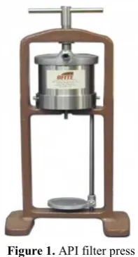 TABLE 1. Specifications for the barite weighting agent 
