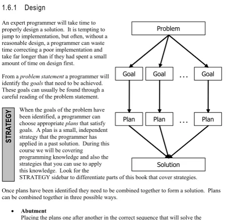Figure 2. An example of a plan from the Strategy Guide 