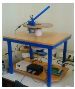 Figure 2.  Experimental target tracker robot  