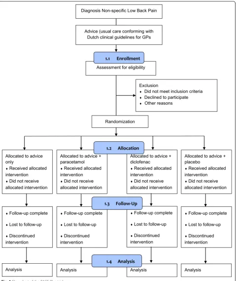 Fig. 1 Flow-chart of the PACE Plus trial