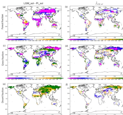 Figure 11. As Fig. 7 but for the Last Glacial Maximum.