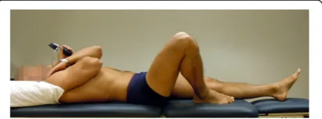 Figure 1 The bent knee fall-out (BKFO) test (reproduced withpermission from Movement Performance Solutions)