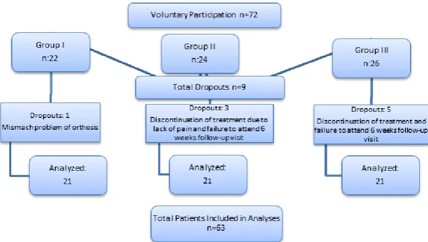 Figure 1: Flow chart of the patient