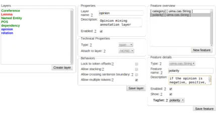 Figure 3: Example Amharic document. The redtags in the suggestion pane have not been con-ﬁrmed by the annotator.