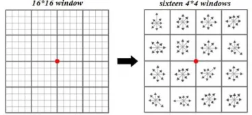 Figure 14. The neighbors of a pixel in DoGs [16] 