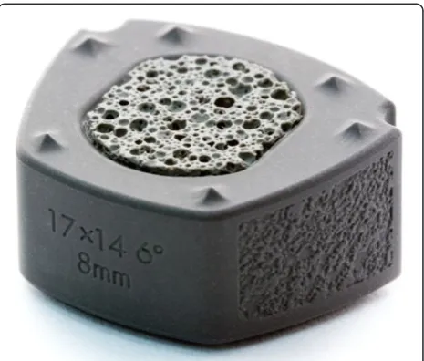 Figure 1 Valeo C+CSC cervical interbody fusion device.