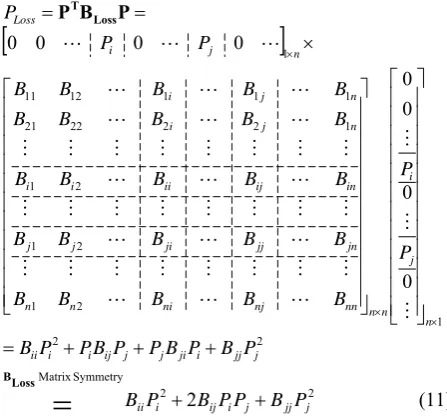 Fig. 1 The real injected powers at these two buses (i.e. equal to zero, except two buses under study, namely  A sample wide power system with all nodal injections i and j