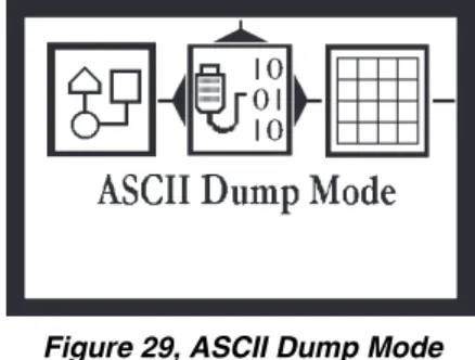 Figure 30 is an illustration of a sample ASCII Dump printout.