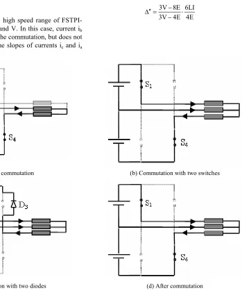 Fig. 4 Commutation sequence in mode II.