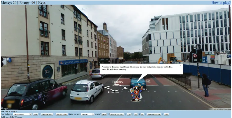 Figure 2: Snapshot of the web client