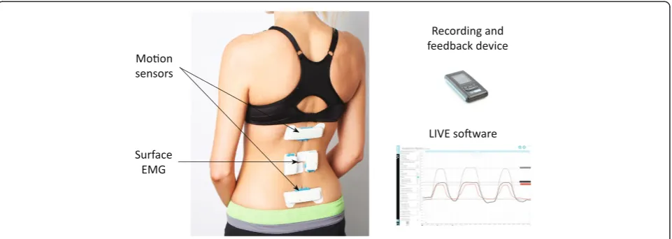 Fig. 1 ViMove wearable motion-sensor system (this image has no copyright restrictions)