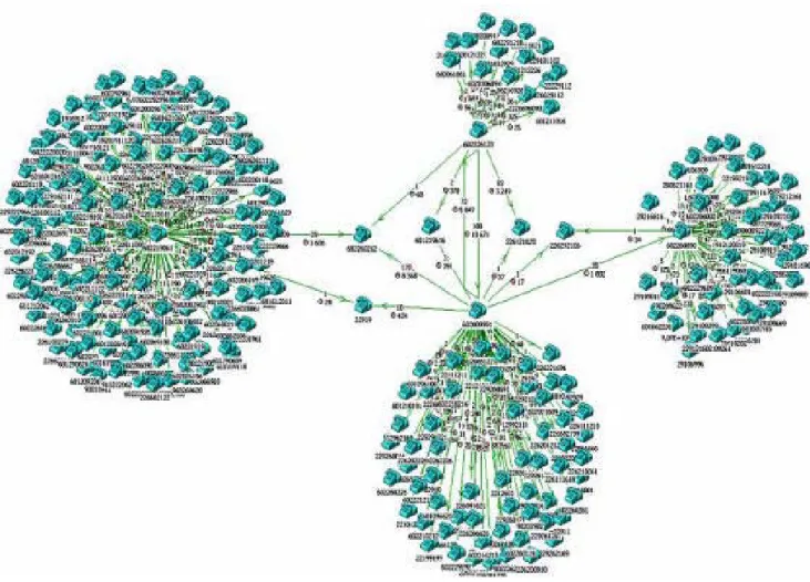 Figure 12: Telephone Link Analysis Chart 166