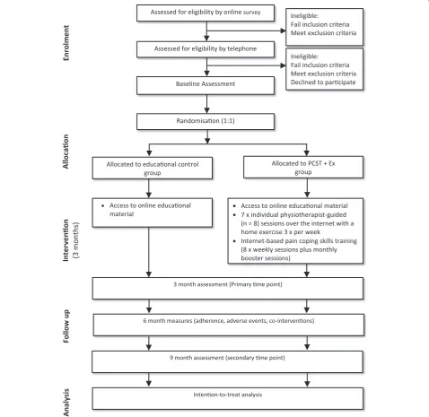 Figure 1 Flow diagram of study protocol.