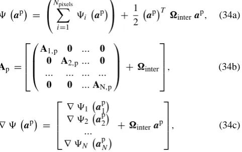 Table 3. The ﬁnite differences used for smoothness constrains andthe correspondent values of Lagrange multipliers γ�,i.
