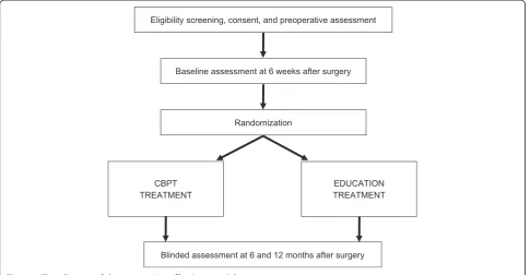 Figure 1 Flow diagram of the comparative effectiveness trial.