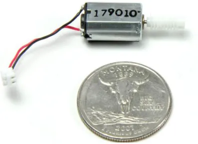 Figure 8: Kinect Tilt Motor removed from Kinect [18] 