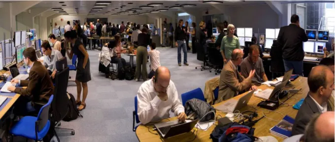 Figure 2. CMS Centre at CERN 