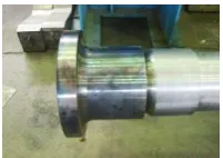 Figure 1.   Damaged coupling due to an explosion event  