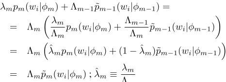 Table 1: Perplexity results on PTB WSJ section 23. Percentage numbers in parentheses denote the reduction of per-plexity relative to the lower order model of the same type