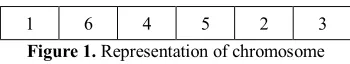 Figure 1. Representation of chromosome 