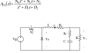 Figure 1. DC-DC buck converter 