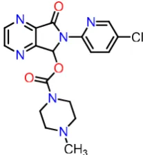 Figure 1  Chemical Structure of Zopiclone 