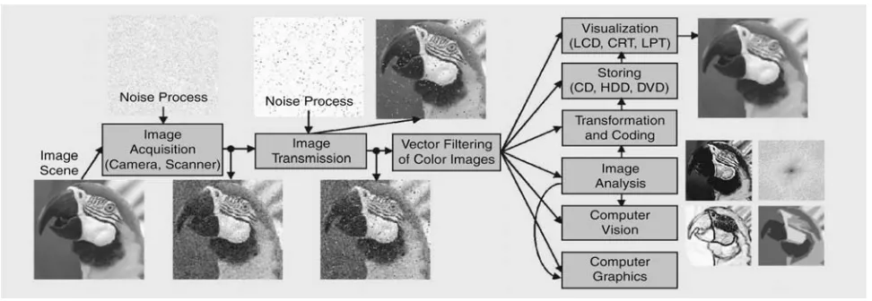 Fig. 1. Image processing chain [1] 