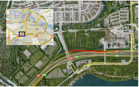 Figure 9: Situation Off-Ramp Sloten / Amsterdam (source: GoogleMaps)  