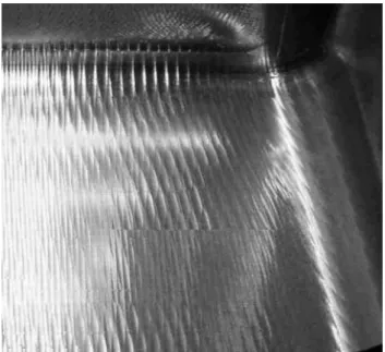 Figure 2.3: Poor surface finish of the product caused by the chatter of machining 