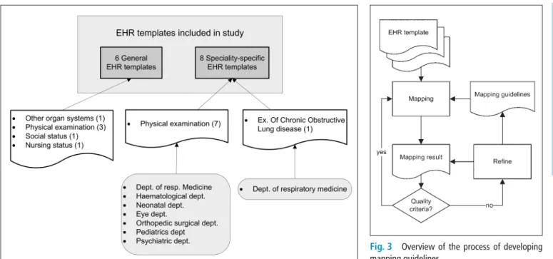 Fig. 3  Overview of the process of developing  mapping guidelines 